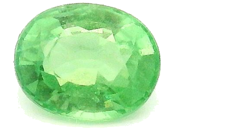 0.48 carat GREEN Oval Garnet (1)