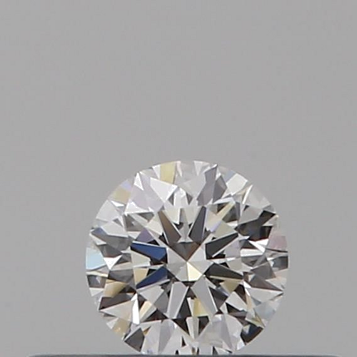 0.16 carat D-VVS1 Excellent cut Natūralus Round Deimantas (1)