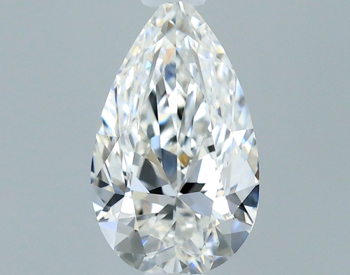 0.4 carat G-VVS2 Natūralus Pear Deimantas (1)