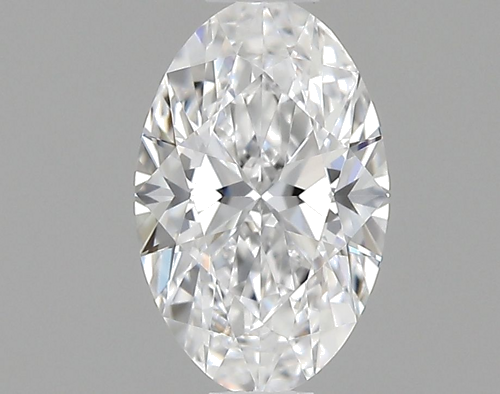 0.5 carat D-VVS2 Natūralus Oval Deimantas (1)