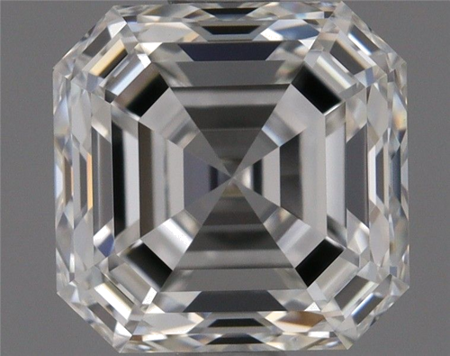 1.51 carat G-VS1 Natūralus Asscher Deimantas (1)