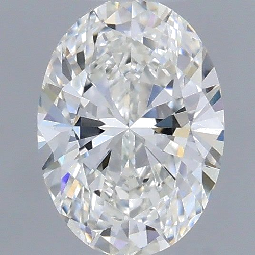 0.4 carat H-VVS1 Natūralus Oval Deimantas (1)