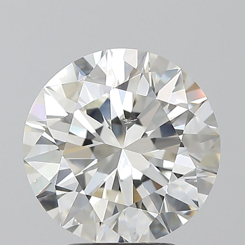 3.01 carat I-SI1 Excellent cut Natūralus Round Deimantas (1)