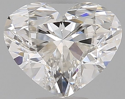 0.4 carat H-VVS1 Natūralus Heart Deimantas (1)