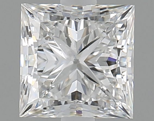 1.0 carat E-SI2 Natūralus Princess Deimantas (1)