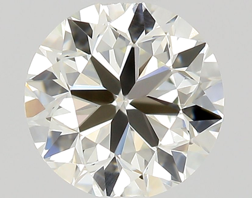 0.5 carat K-VVS1 Very Good cut Natūralus Round Deimantas (1)