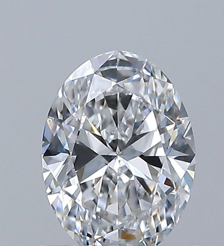 0.6 carat D-VS2 Natūralus Oval Deimantas (1)