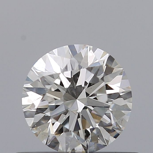0.55 carat F-SI1 Excellent cut Natūralus Round Deimantas (1)