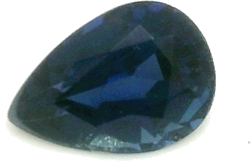 0.39 carat BLUE Pear Safyras (1)