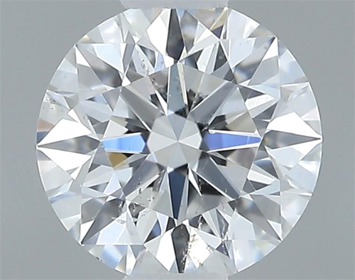 0.42 carat E-SI2 Excellent cut Natūralus Round Deimantas (1)