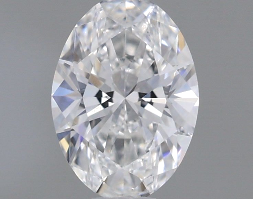 0.52 carat D-VVS2 Natūralus Oval Deimantas (1)