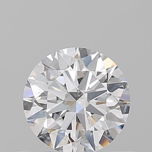 0.51 carat E-SI2 Excellent cut Natūralus Round Deimantas (1)