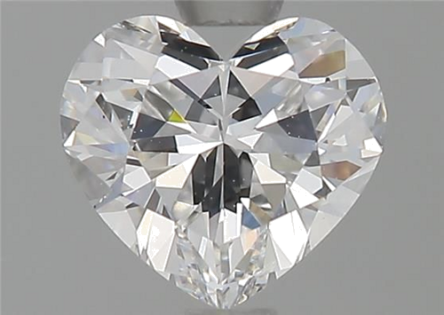 1.01 carat D-VVS2 Natūralus Heart Deimantas (1)