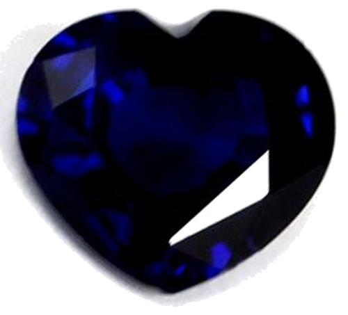 0.69 carat BLUE Heart Safyras (1)