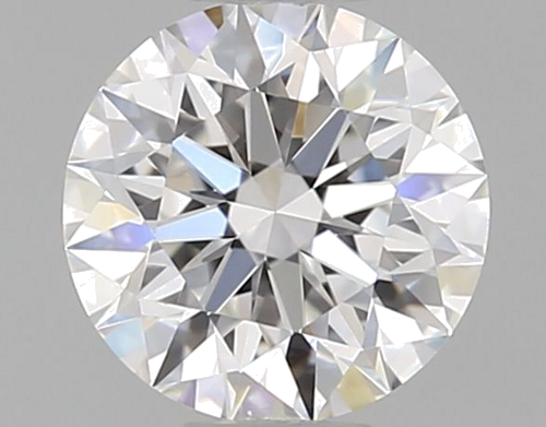 0.5 carat F-VVS1 Excellent cut Natūralus Round Deimantas (1)