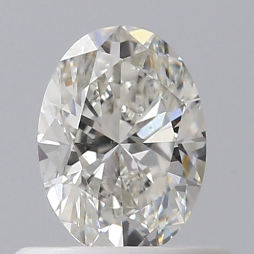 0.5 carat H-VS2 Natūralus Oval Deimantas (1)