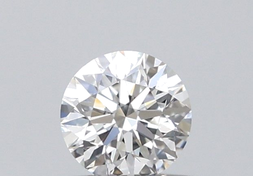 0.27 carat F-VVS2 Excellent cut Natūralus Round Deimantas (1)
