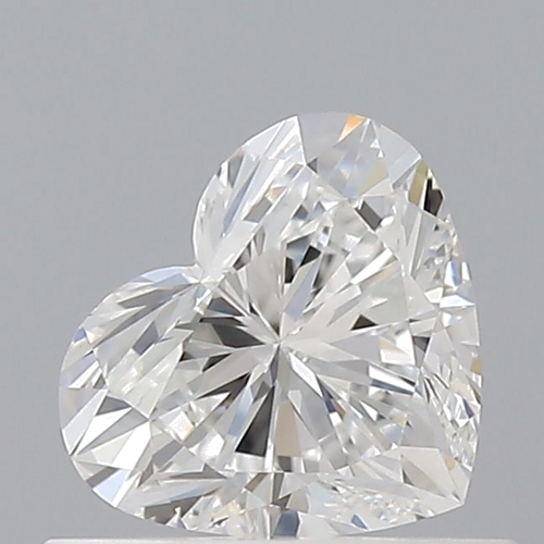 0.5 carat E-VVS1 Natūralus Heart Deimantas (1)