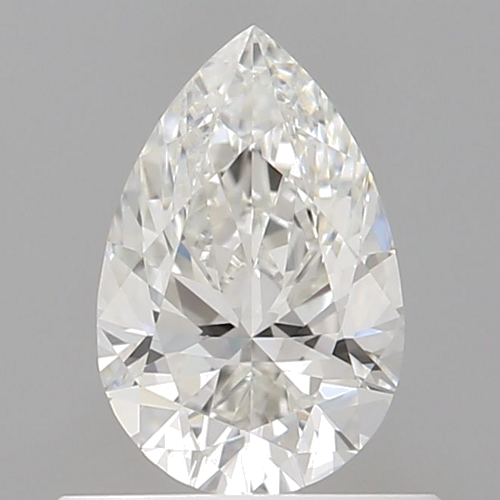 0.5 carat G-VS1 Natūralus Pear Deimantas (1)