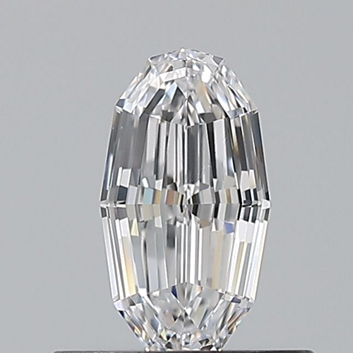 0.5 carat D-VVS2 Natūralus Oval Deimantas (1)