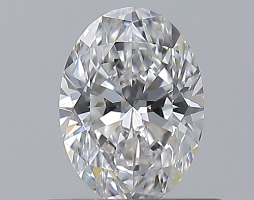 0.5 carat E-VVS2 Natūralus Oval Deimantas (1)