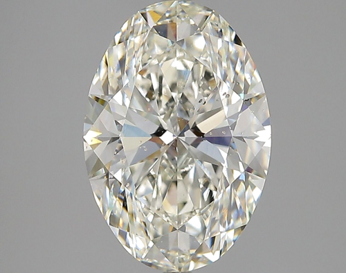 4.02 carat J-SI2 Natūralus Oval Deimantas (1)