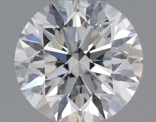 0.31 carat G-SI2 Excellent cut Natūralus Round Deimantas (1)