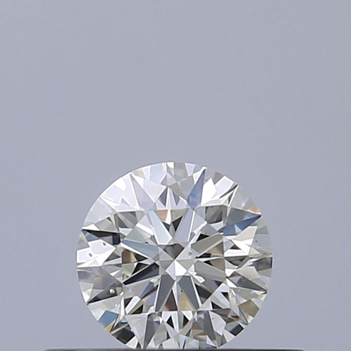0.32 carat H-SI1 Excellent cut Natūralus Round Deimantas (1)