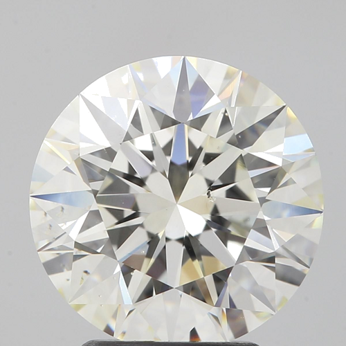 3.1 carat K-SI1 Excellent cut Natūralus Round Deimantas (1)