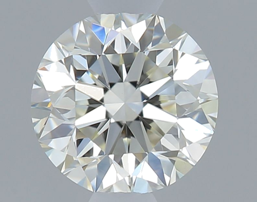 0.51 carat K-VVS2 Very Good cut Natūralus Round Deimantas (1)