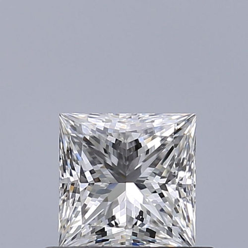 0.58 carat F-VVS1 Natūralus Princess Deimantas (1)