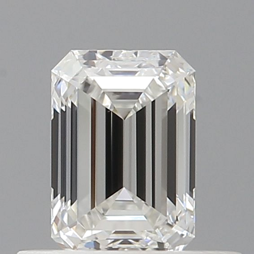 0.51 carat F-VVS2 Natūralus Emerald Deimantas (1)