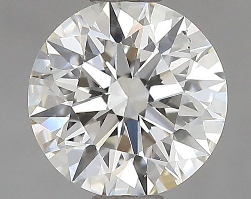 0.81 carat J-SI1 Excellent cut Natūralus Round Deimantas (1)