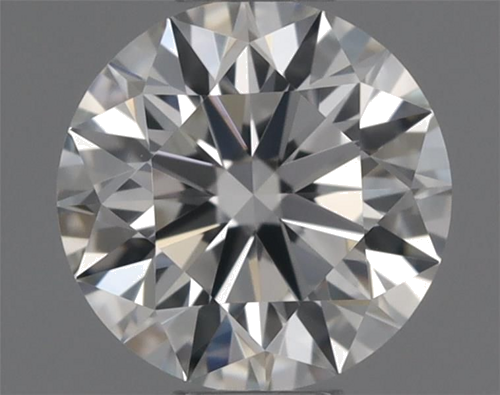 0.37 carat G-VVS2 Excellent cut Natūralus Round Deimantas (1)