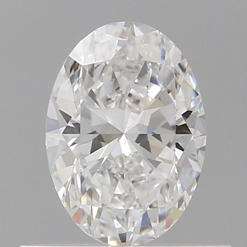 0.52 carat D-VVS2 Natūralus Oval Deimantas (1)