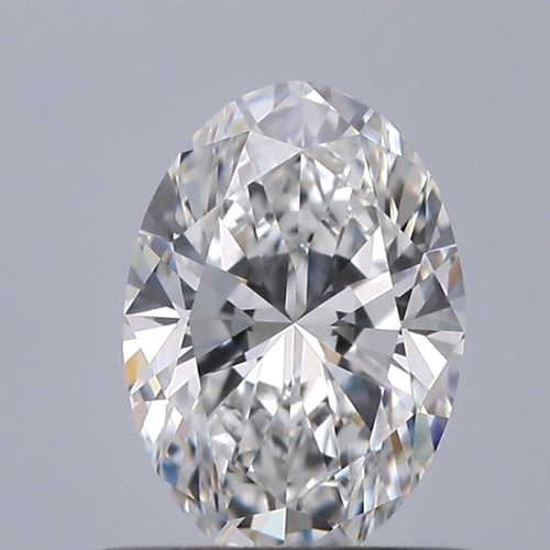 0.6 carat F-VVS1 Natūralus Oval Deimantas (1)
