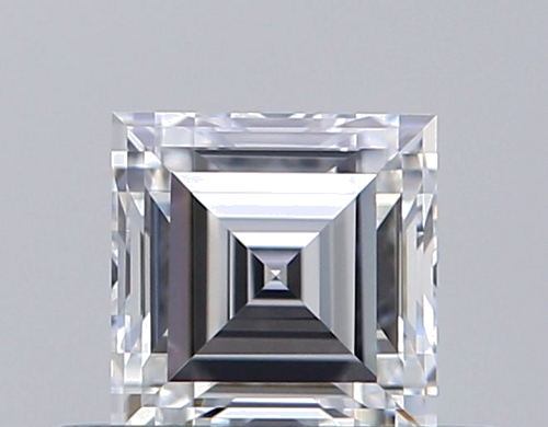0.4 carat F-VVS2 Natūralus Square Radiant Deimantas (1)