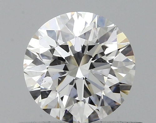 0.53 carat E-SI1 Excellent cut Natūralus Round Deimantas (1)