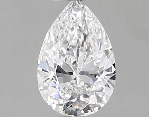 0.3 carat E-VS2 Natūralus Pear Deimantas (1)