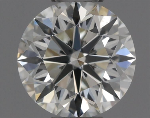 0.4 carat J-SI1 Very Good cut Natūralus Round Deimantas (1)
