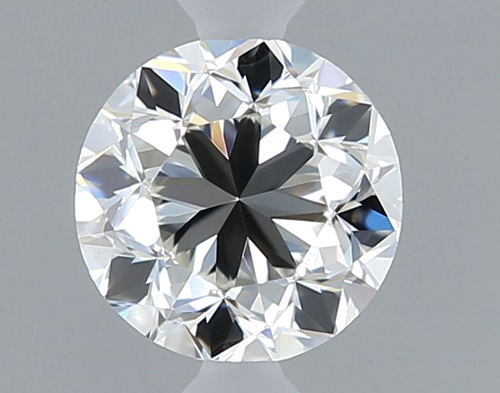0.5 carat I-VS1 Fair cut Natūralus Round Deimantas (1)