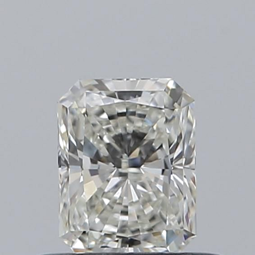 0.5 carat I-VVS1 Natūralus Radiant Deimantas (1)