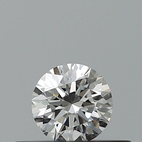 0.19 carat F-VVS2 Excellent cut Natūralus Round Deimantas (1)