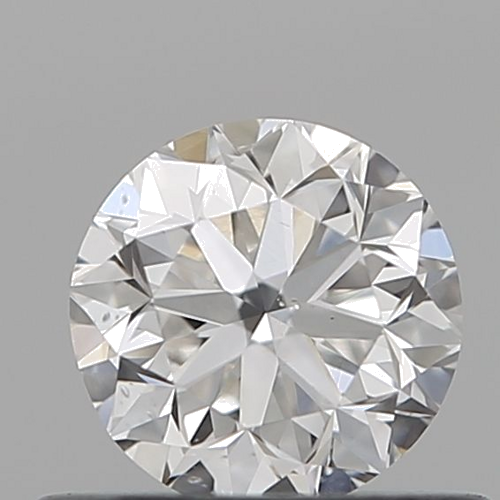 0.5 carat F-SI1 GD cut Natūralus Round Deimantas (1)