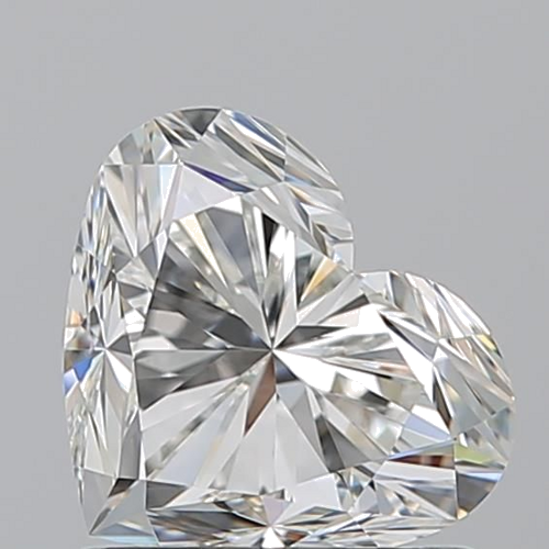 1.21 carat I-VVS1 Natūralus Heart Deimantas (1)