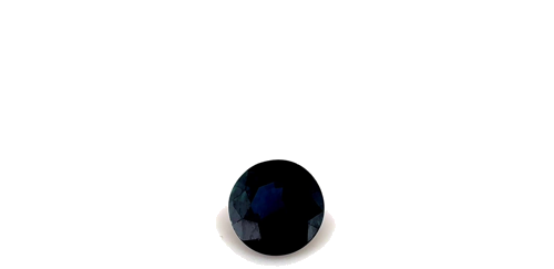0.52 carat BLUE Round Safyras (1)