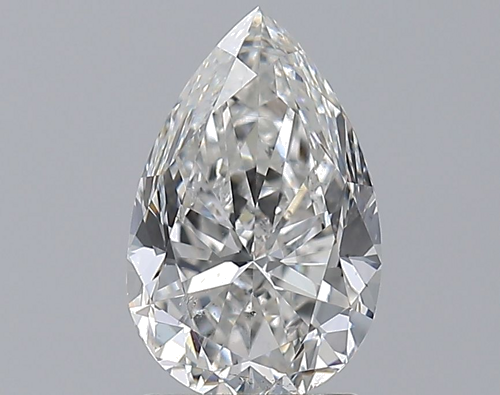 2.0 carat F-SI2 Natūralus Pear Deimantas (1)