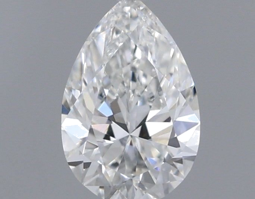 0.3 carat F-VS2 Natūralus Pear Deimantas (1)