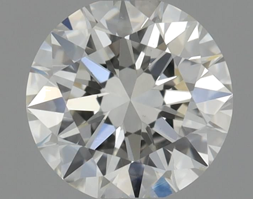 0.5 carat I-VVS2 Excellent cut Natūralus Round Deimantas (1)