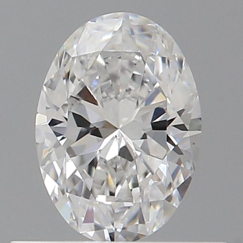0.53 carat D-SI1 Natūralus Oval Deimantas (1)